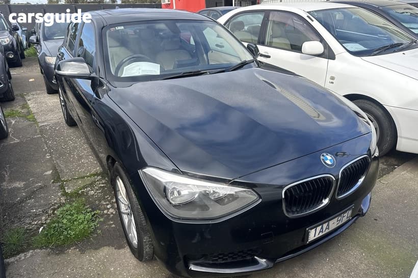Black 2013 BMW 116I Hatch F20 MY13