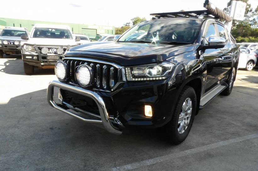 Black 2018 LDV T60 Double Cab Utility Luxe (4X4)