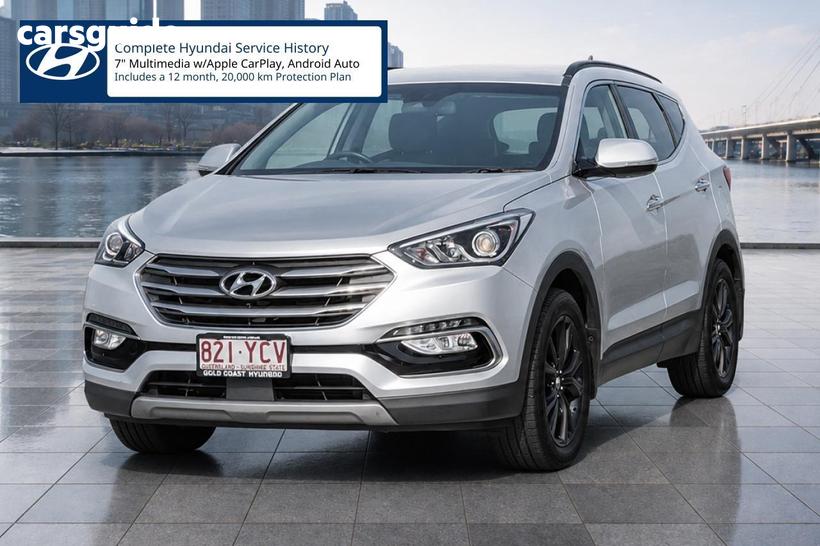 Silver 2018 Hyundai Santa FE Wagon Active X