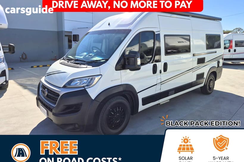 Black 2019 Fiat Ducato Commercial MOTORHOME