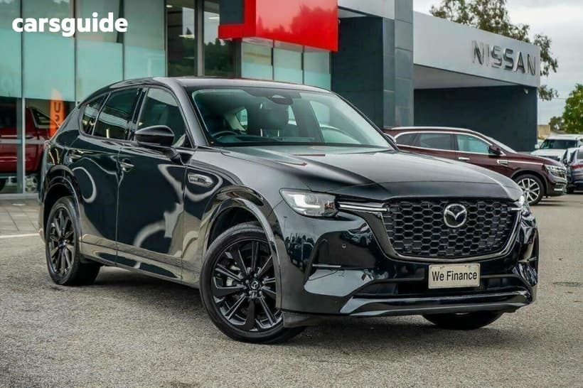Black 2023 Mazda CX-60 Wagon P50E Gt Vision Phev