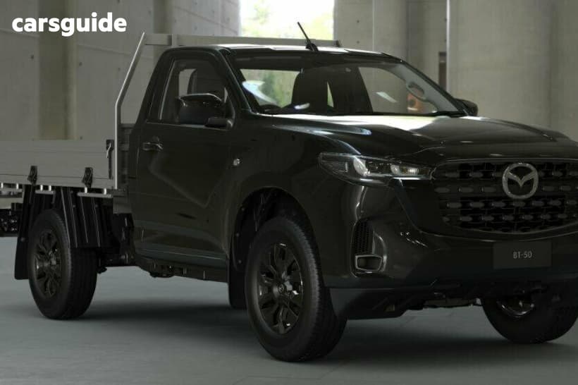 Black 2026 Mazda BT-50 Freestyle Cab Chassis Xt (4X2)