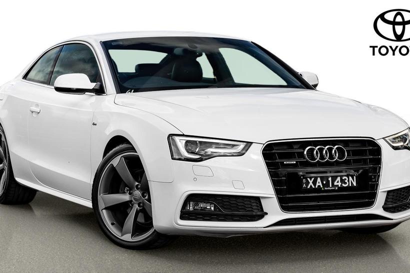 White 2015 Audi A5 Coupe 2.0 Tfsi Quattro