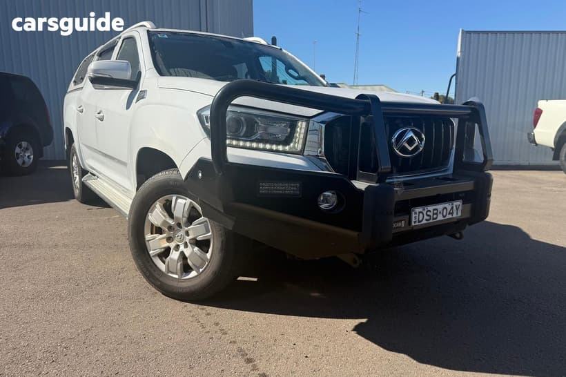White 2018 LDV T60 Double Cab Utility Pro (4X4)