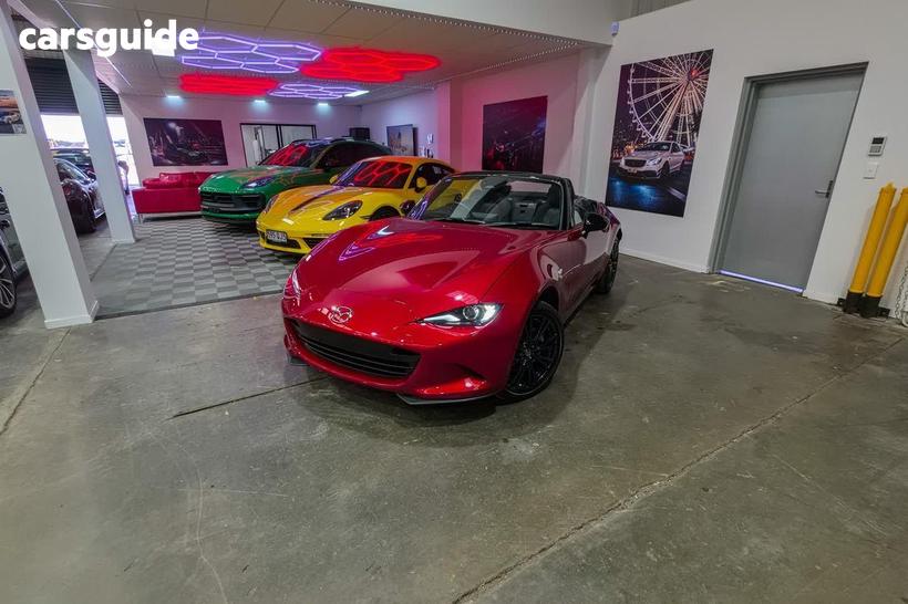 Red 2024 Mazda MX-5 Convertible G20 Roadster