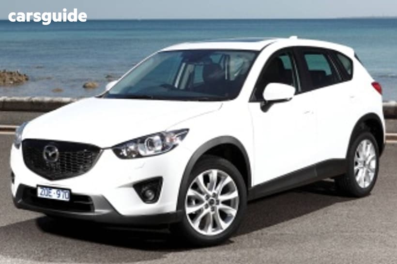 White 2015 Mazda CX-5 Wagon Grand Tourer (4X4)
