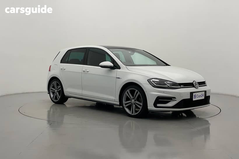 White 2020 Volkswagen Golf Hatchback 110 Tsi Highline