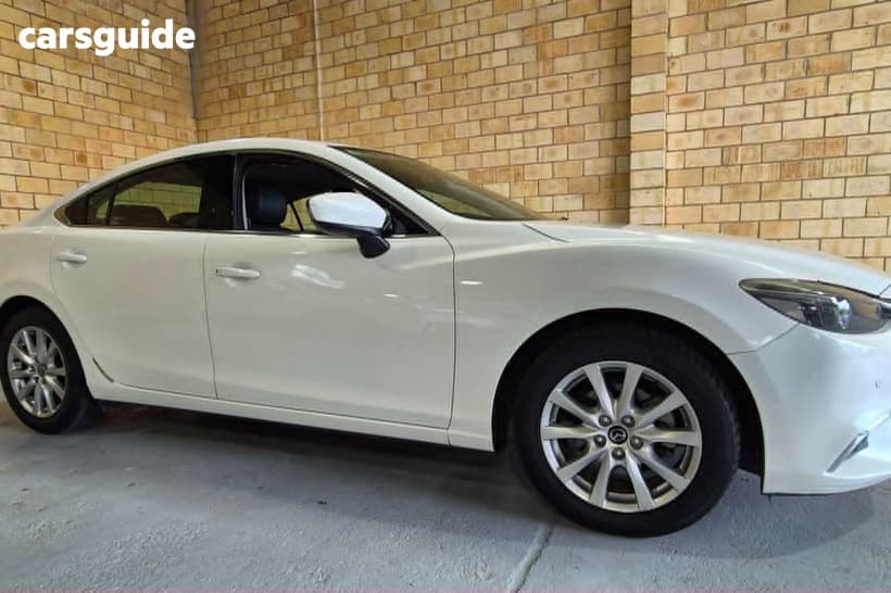 White 2015 Mazda 6 Sedan Touring