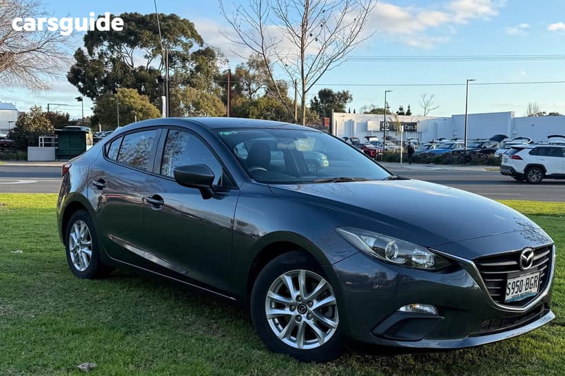 Grey 2015 Mazda 3 Sedan Neo