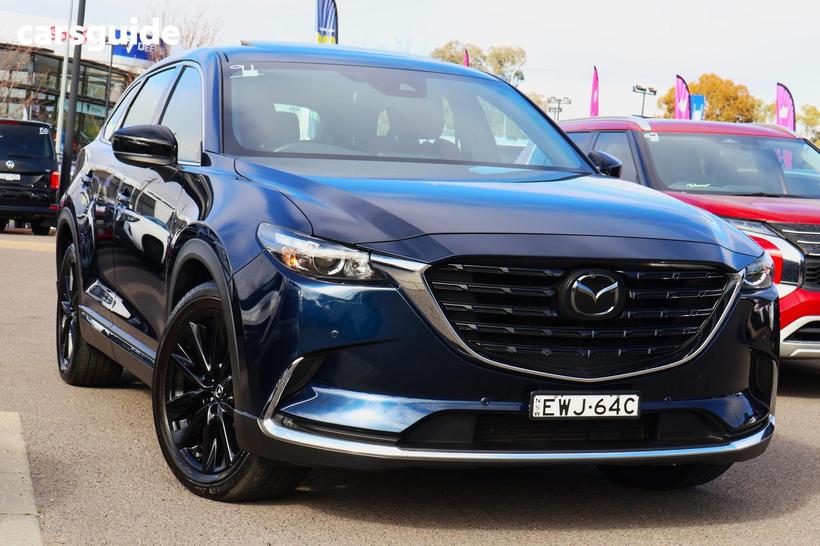 Blue 2022 Mazda CX-9 Wagon Gt Sp (Fwd)