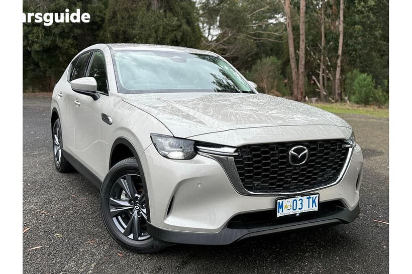 Beige 2025 Mazda CX-60 Wagon D50E Pure Hybrid