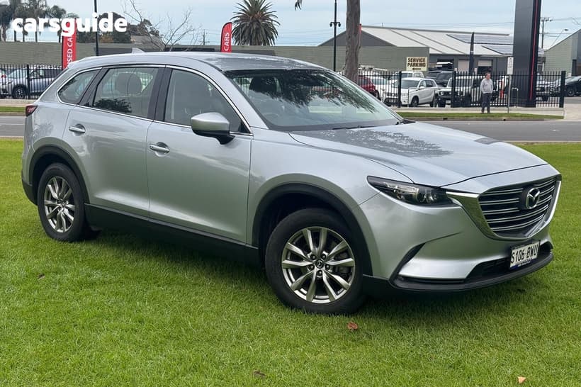 Silver 2018 Mazda CX-9 Wagon Touring (Fwd)