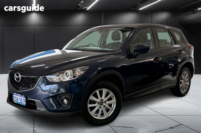 Blue 2014 Mazda CX-5 Wagon Maxx Sport (4X2)