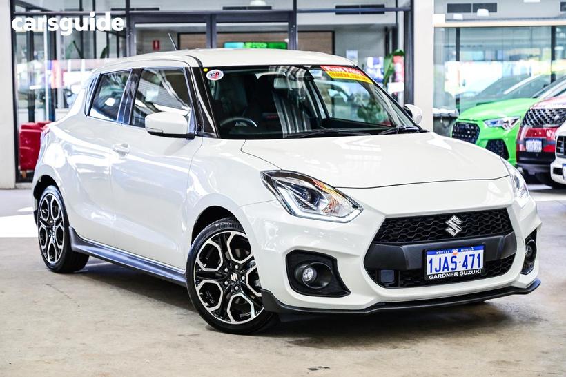 White 2023 Suzuki Swift Hatchback Sport Turbo (Qld)
