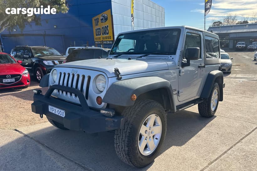 Silver 2012 Jeep Wrangler Softtop Sport (4X4)