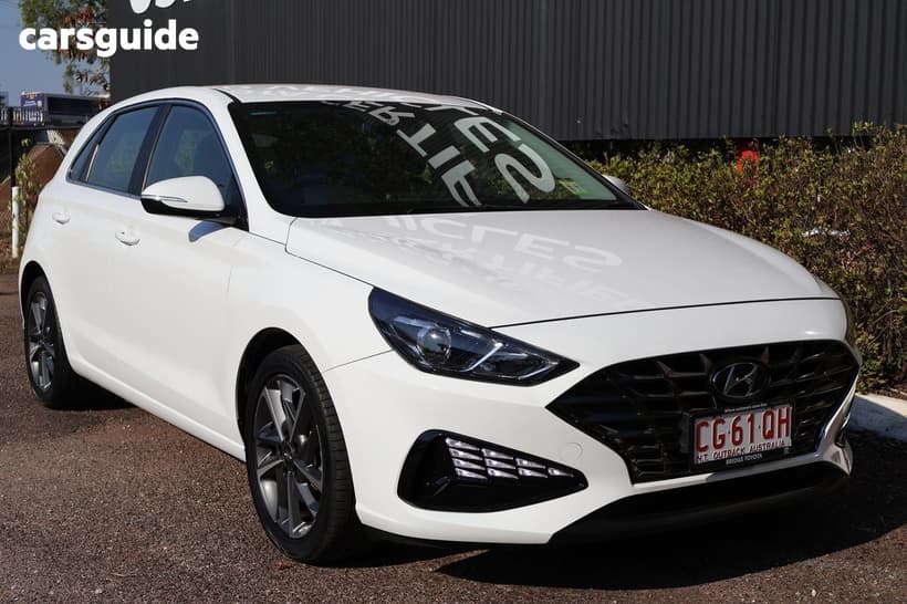 White 2023 Hyundai I30 Hatchback Active