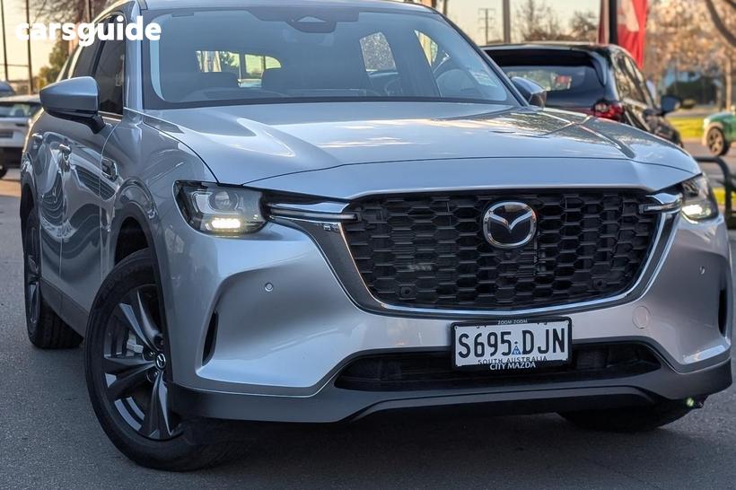 Silver 2025 Mazda CX-60 Wagon P50E Evolve Phev