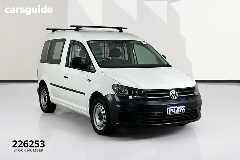 White 2019 Volkswagen Caddy Van Swb Tsi220