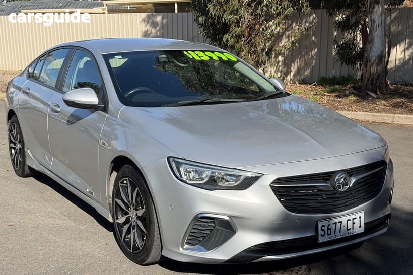 Silver 2018 Holden Commodore Liftback Rs