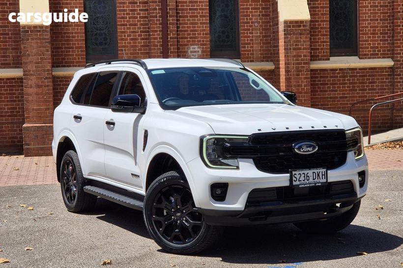 White 2024 Ford Everest Wagon Sport (4Wd)