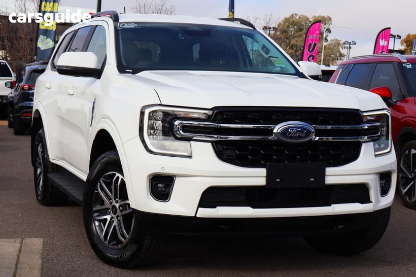 White 2024 Ford Everest Wagon Trend (4Wd)