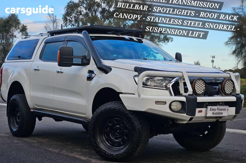 White 2016 Ford Ranger Dual Cab Utility Xlt 3.2 (4X4)