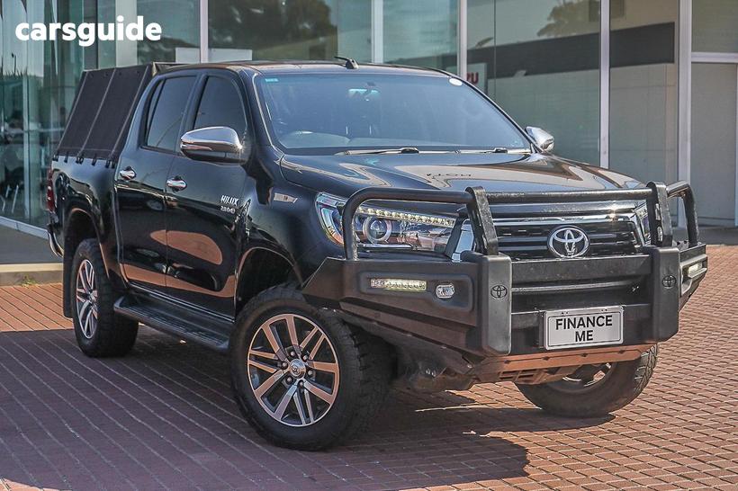 Black 2018 Toyota Hilux Dual Cab Utility Sr5 (4X4)