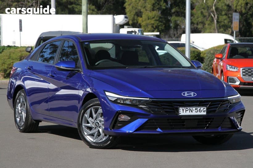 Blue 2024 Hyundai I30 Sedan