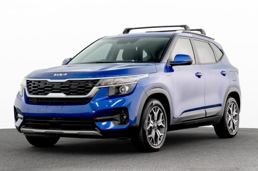 Blue 2021 Kia Seltos Wagon Sport (Fwd)