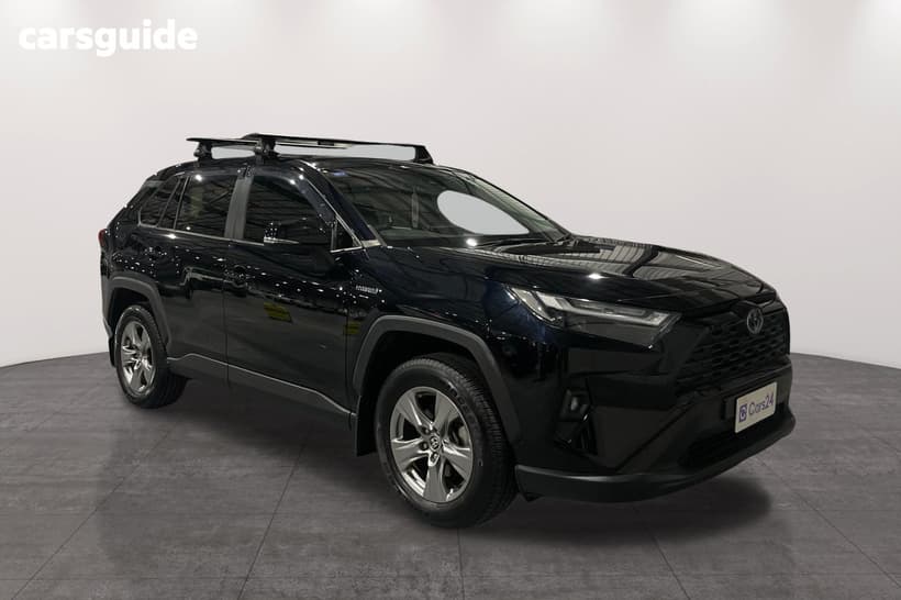 Black 2022 Toyota RAV4 Wagon Gx (2Wd) Hybrid
