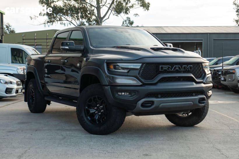 Grey 2022 RAM 1500 Crew Cab Utility Trx (4X4)