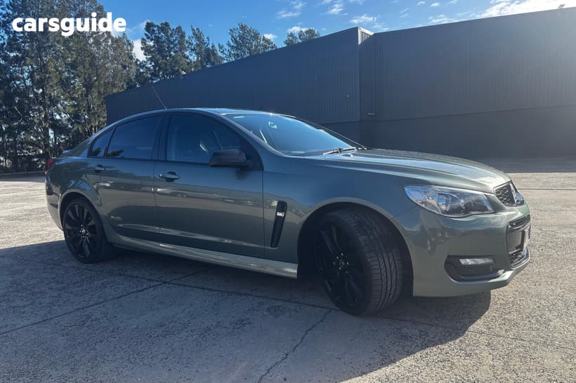 Grey 2016 Holden Commodore Sedan Sv6 Black Pack