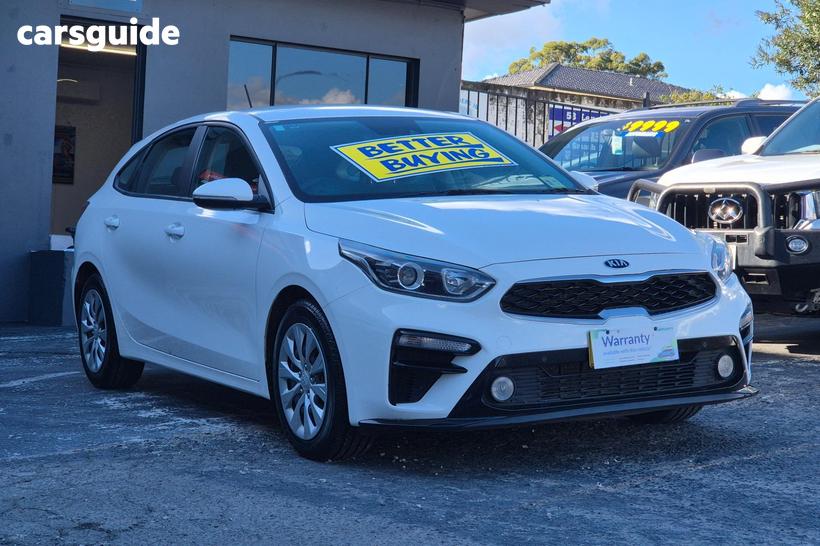White 2020 Kia Cerato Hatchback S Safety Pack