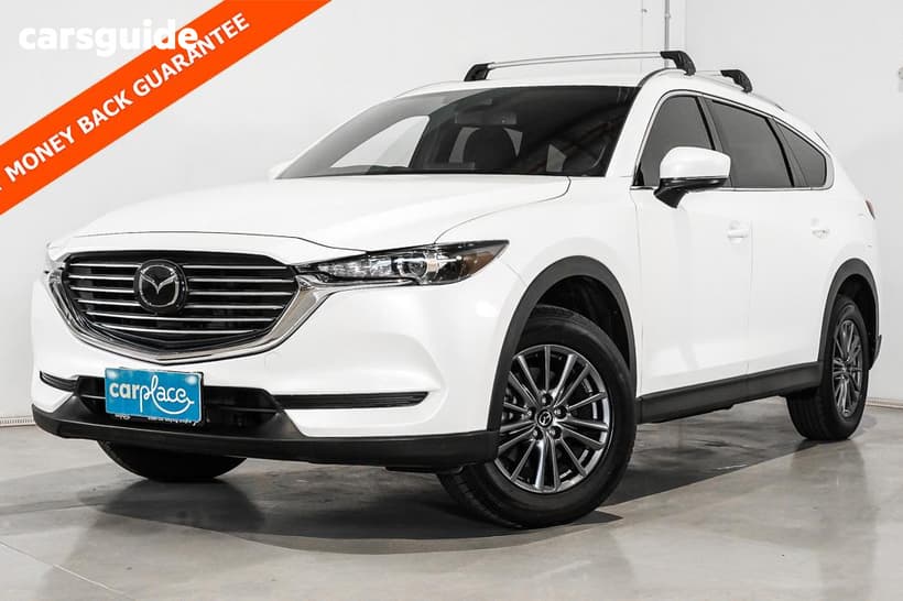 White 2022 Mazda CX-8 Wagon Sport (Fwd)