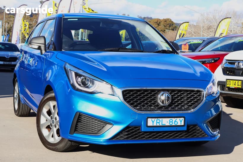 Blue 2024 MG MG3 Hatchback Core