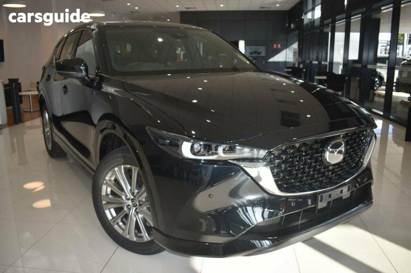 Black 2025 Mazda CX-5 Wagon G35 Akera Turbo (Awd)