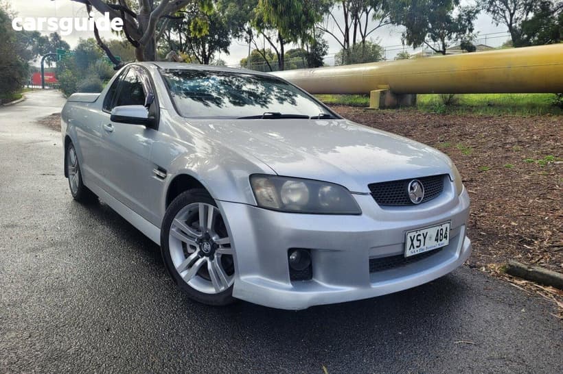 Grey 2008 Holden Commodore Utility Sv6 60Th Anniversary