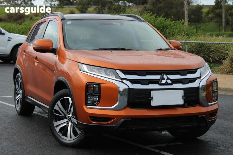 Orange 2021 Mitsubishi ASX Wagon Exceed (2Wd)