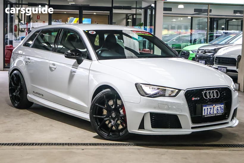 White 2016 Audi RS3 Hatchback Sportback Quattro
