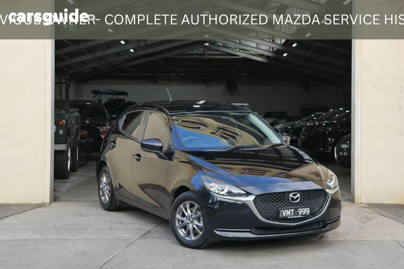 Black 2021 Mazda 2 Hatchback G15 Evolve