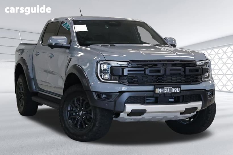 Grey 2024 Ford Ranger Double Cab Pick Up Raptor 3.0 (4X4)
