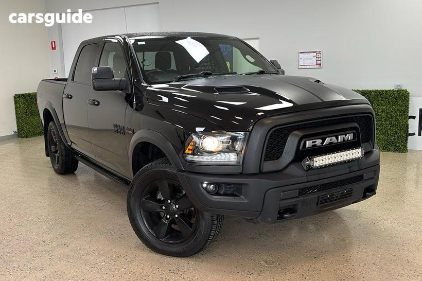Black 2022 RAM 1500 Crew Cab Utility Warlock Ii