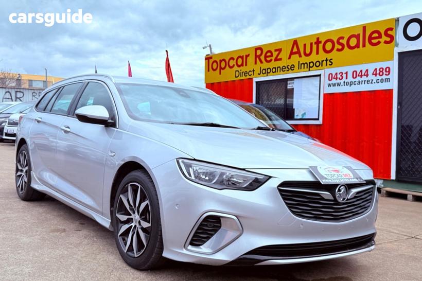 Silver 2018 Holden Commodore Sportswagon Rs (5Yr)