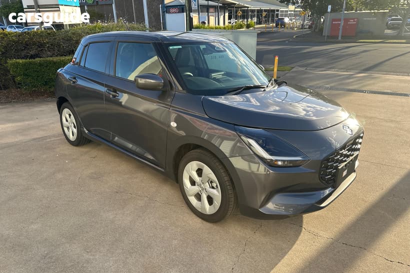 Grey 2025 Suzuki Swift Hatchback Hybrid Plus
