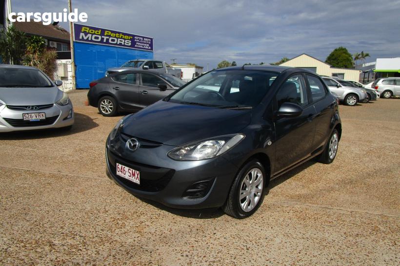 Grey 2012 Mazda 2 Hatchback Neo