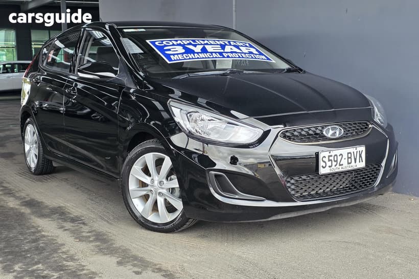 Black 2017 Hyundai Accent Hatchback Sport