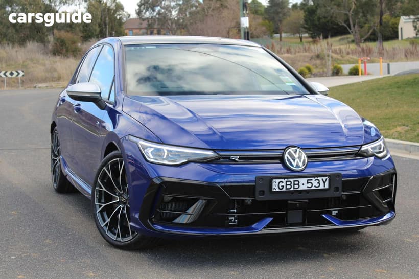 Blue 2026 Volkswagen Golf Hatchback R