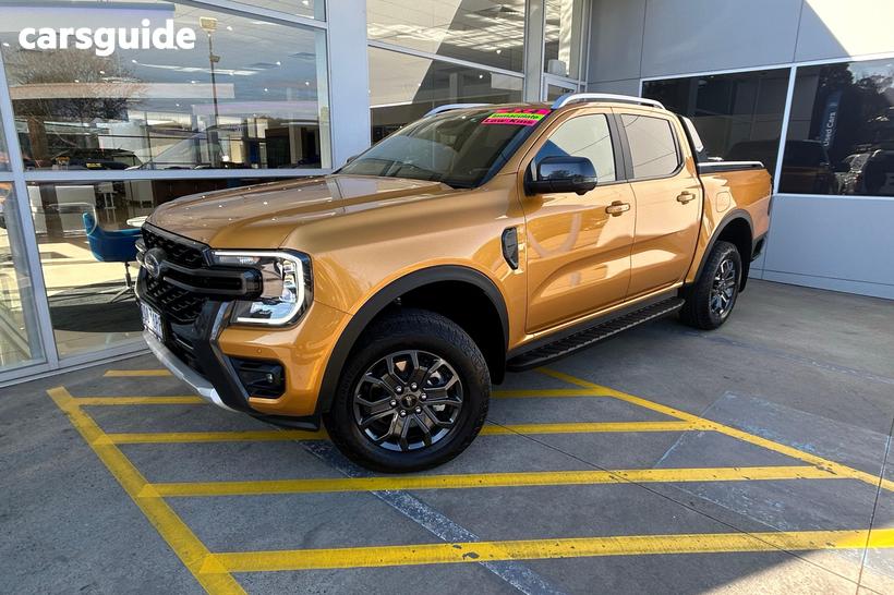 Yellow 2025 Ford Ranger Double Cab Pick Up Wildtrak 2.0 (4X4)