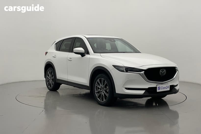 White 2021 Mazda CX-5 Wagon Akera (Awd)