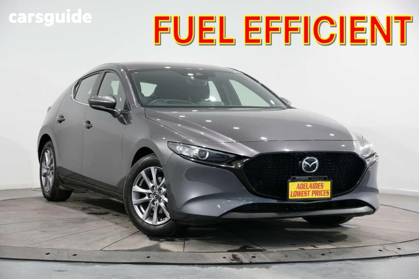 Grey 2021 Mazda 3 Hatchback G20 Pure